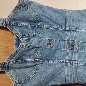 Blue Denim Mini Dress